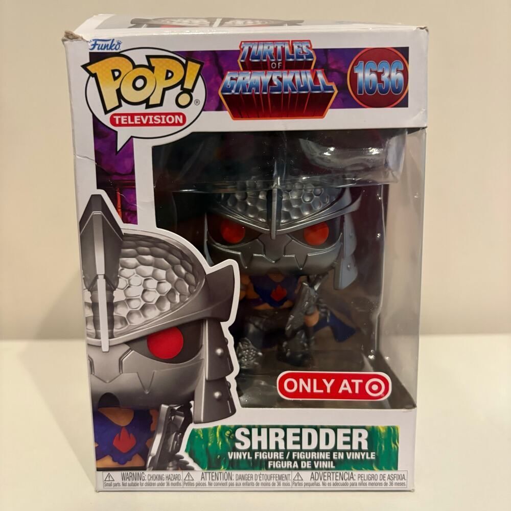 Turtles of Grayskull Shredder Funko Pop 1636